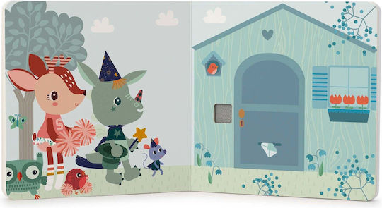 Lilliputiens Activity Book Touch Book with Sounds for 12++ Months