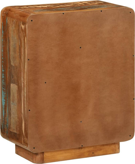 Wooden Storage Cabinet with 3 Drawers L55xW30xH70cm