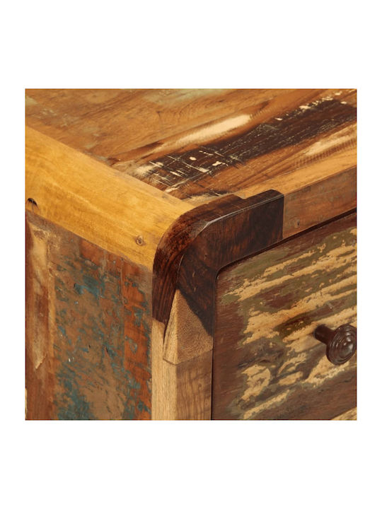 Wooden Storage Cabinet with 3 Drawers L55xW30xH70cm