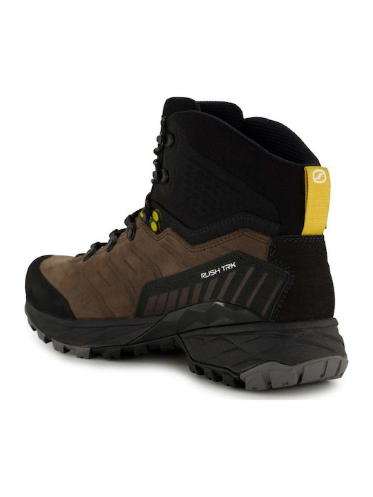 Scarpa Ανδρικά Ορειβατικά Μποτάκια Αδιάβροχα με Μεμβράνη Gore-Tex Κίτρινα