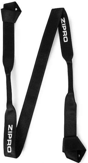 Zipro Exercise Mat Black with Carry Strap (183x61x0.6cm)