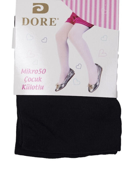 Dore Kinderstrumpfhose Schwarz 50 Den