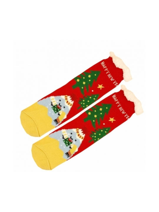 Prive Underwear Women's Christmas Socks Red