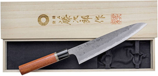 Tojiro Aogami Rough Messer Chefkoch aus Damaststahl 21cm