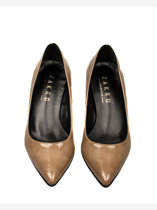 Leather Brown Heels