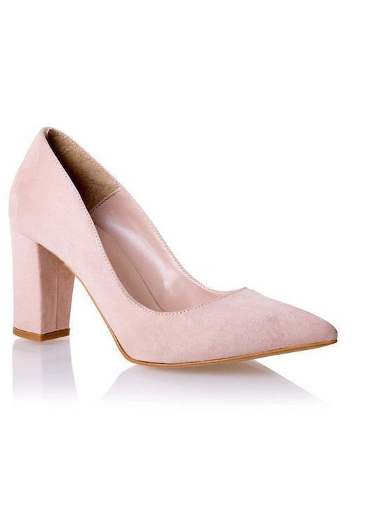 Malesa Pointed Toe Pink Heels