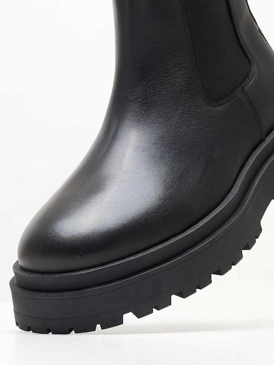 Steve Madden Schwarz Herrenstiefel