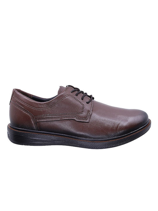 Pegada Men's Anatomic Leather Casual Shoes Brown 126101-03