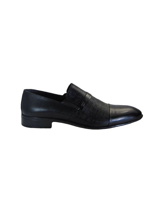 TsimpolisShoes Men's Leather Casual Shoes Black