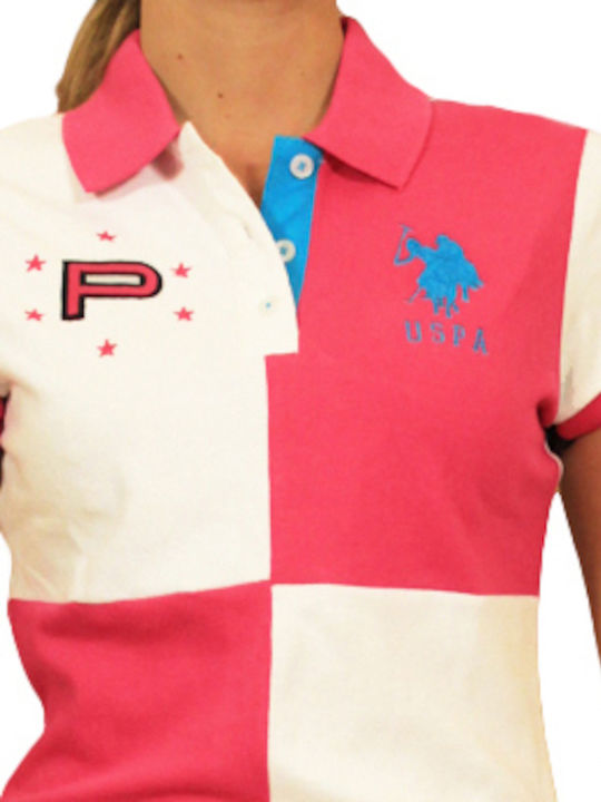 Women's Polo Blouse Short Sleeve White