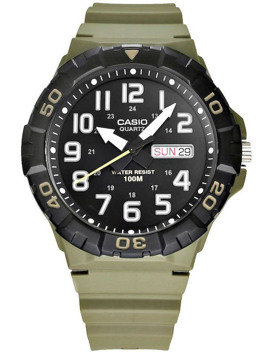 Casio Men's Watch 50mm Battery with Rubber Strap