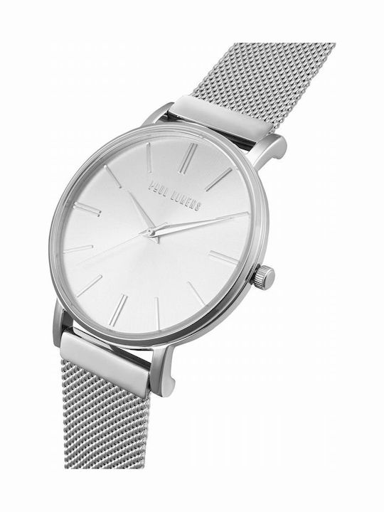 Paul Lorens Γυναικείο Ρολόι 42mm Μπαταρίας με Μεταλλικό Μπρασελέ