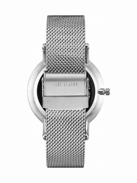 Paul Lorens Γυναικείο Ρολόι 42mm Μπαταρίας με Μεταλλικό Μπρασελέ