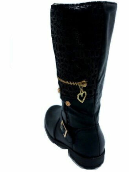 Scarpy Kids Boots Black