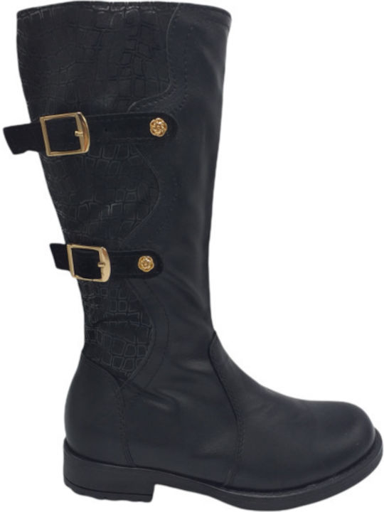 Scarpy Kids Boots Black