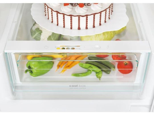 Candy Ψυγειοκαταψύκτης 377lt Total NoFrost Υ200xΠ59.5xΒ65.8εκ. Μαύρος CCE7T620EB