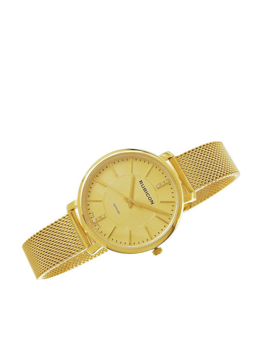 AGBarr Damen Uhr mit Metallarmband