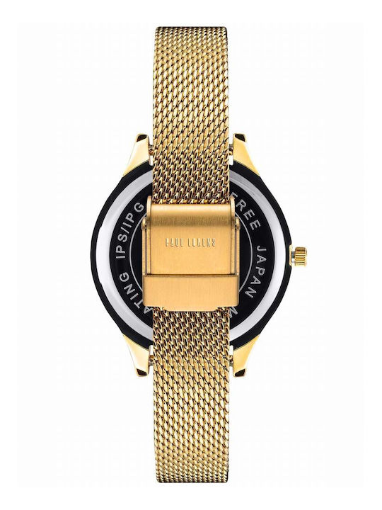 Paul Lorens Damen Uhr mit Metallarmband