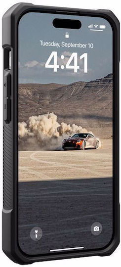 UAG Monarch Kevlar Back Cover Aramid Fiber 2mm Μαγνητικό Πράσινο (iPhone 15 Pro)