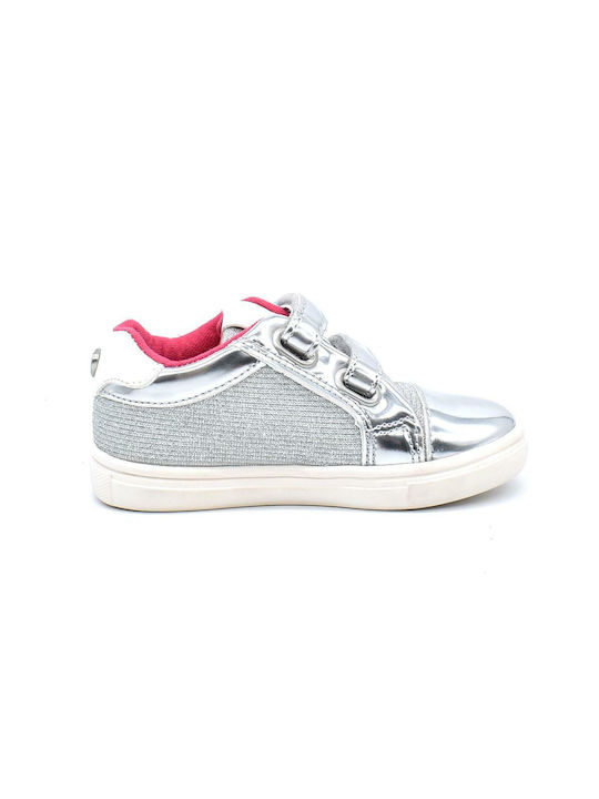 Mayoral Kinder-Sneaker mit Klettverschluss Silber