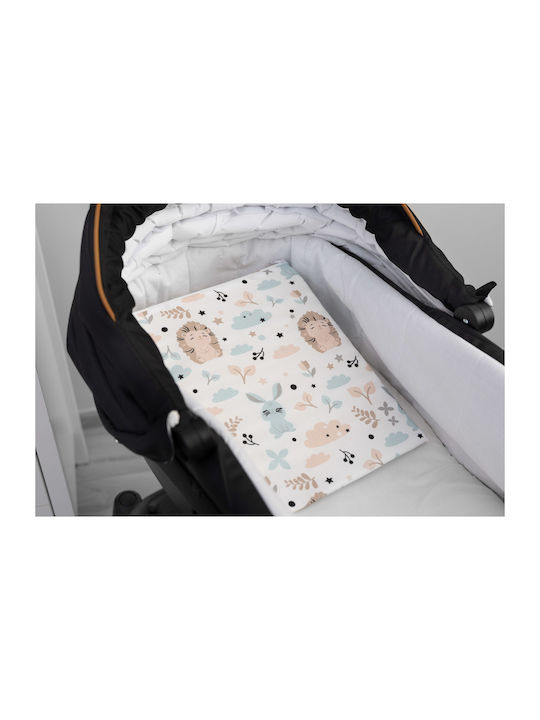 Sensillo Kids Cotton Pillowcase 38x30cm White