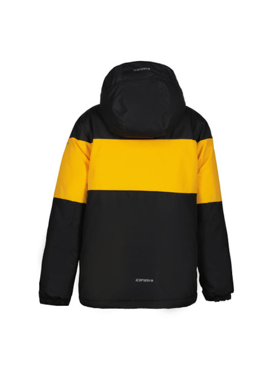 Icepeak Kinderjacke mit Kapuze Schwarz