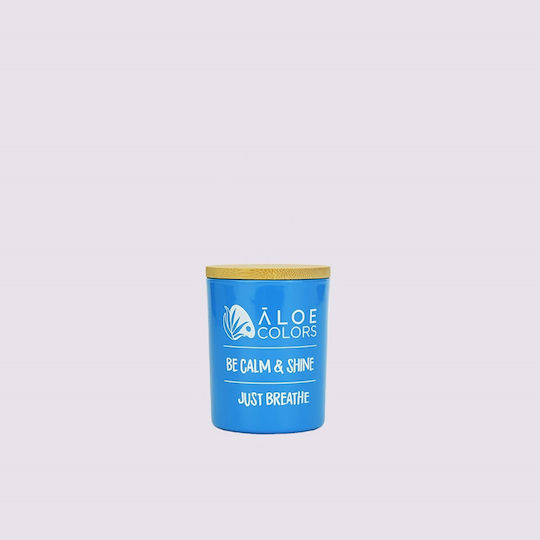 Aloe Colors Just Breathe Αρωματικό Σόγιας σε Βάζο Μπλε Aloe Colors Just Breathe Αρωματικό Σόγιας σε Βάζο Μπλε