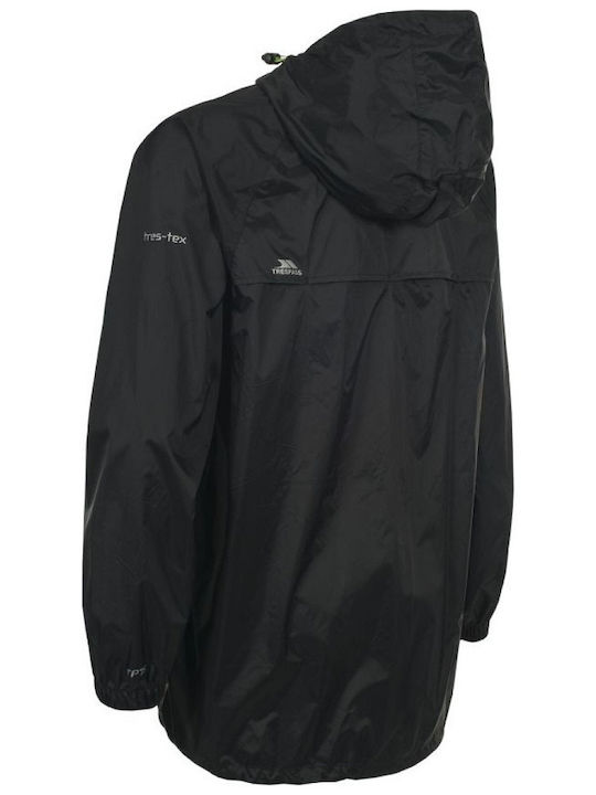 Trespass Qikpac Short Jachetă de femei Puffer Impermeabil Black