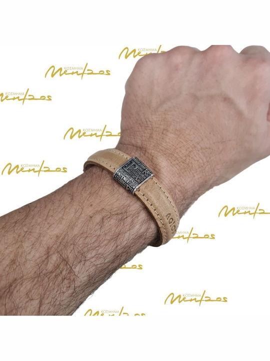 Agios Women's Bracelet made of Leather