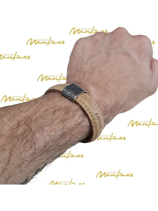 Agios Women's Bracelet made of Leather