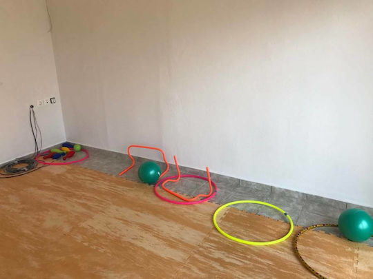 Δάπεδο Παζλ Γυμναστηρίου Μαύρο 100x100x2.5cm 1τμχ