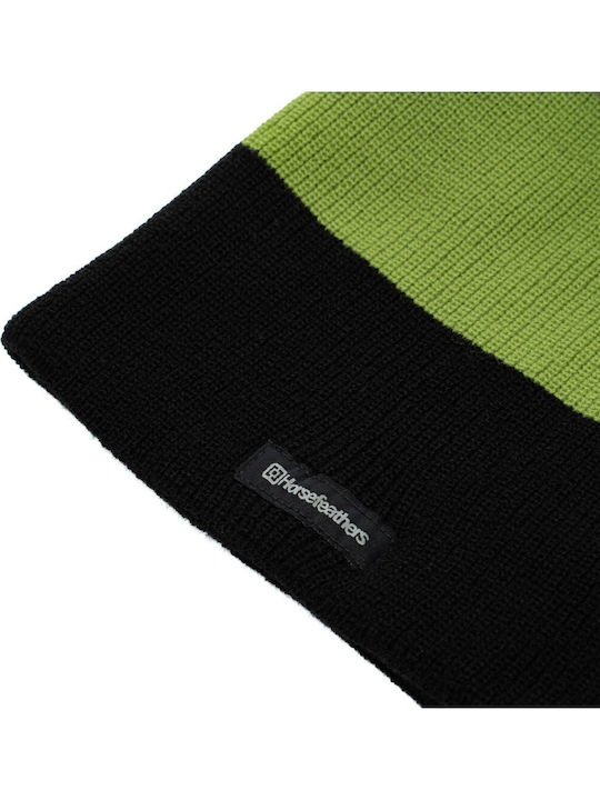 Beanie Unisex Σκούφος Πλεκτός σε Πράσινο χρώμα