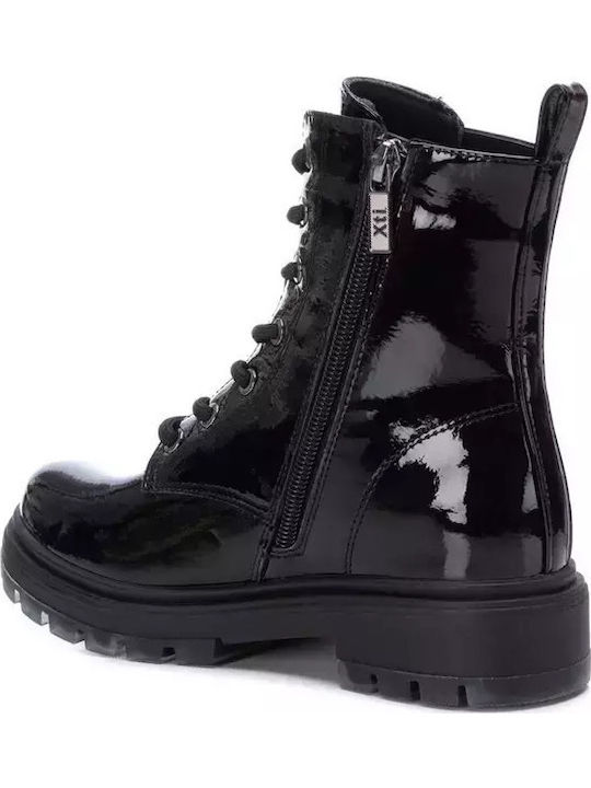 Kids Boots with Zipper Black