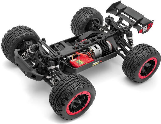 BlackZon Remote Controlled Car Monster Truck 4WD Red