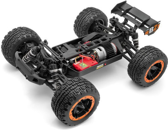BlackZon Teleghidat Mașină Monster Truck 4WD Portocaliu