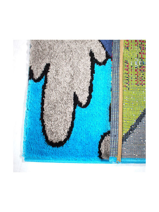 To megalo pazari Kids Synthetic Rug 133x190cm