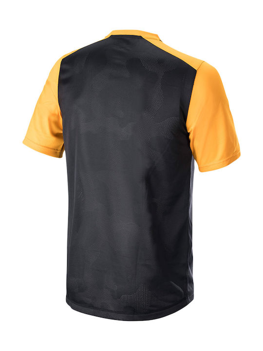 Alpinestars Herren Kurze Ärmel Fahrradtrikot Berg Schwarz
