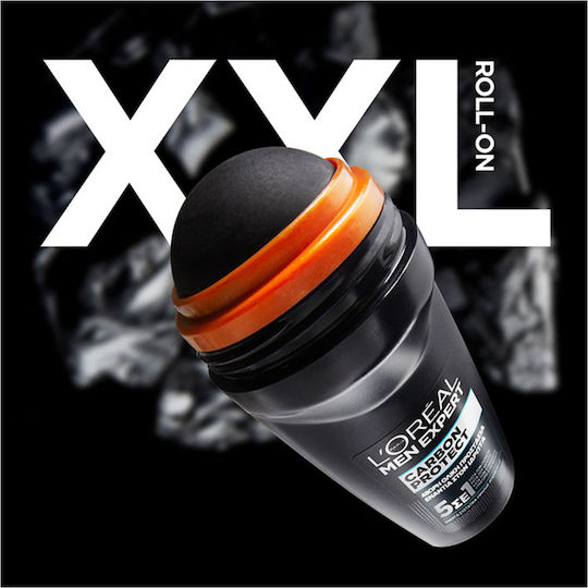 L'Oreal Paris Men Expert Carbon Protect 4 in 1 Deodorant 48h In Roll-On 50ml