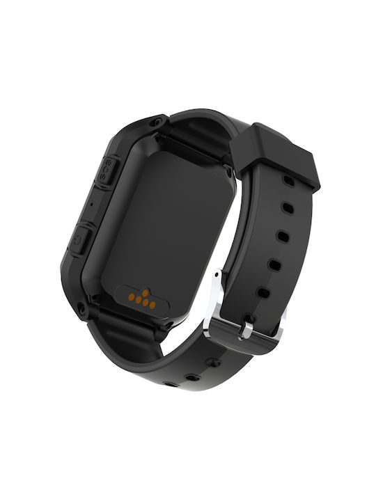 Pacific Детски Смартчасовник 4G с GPS и Камера Черен