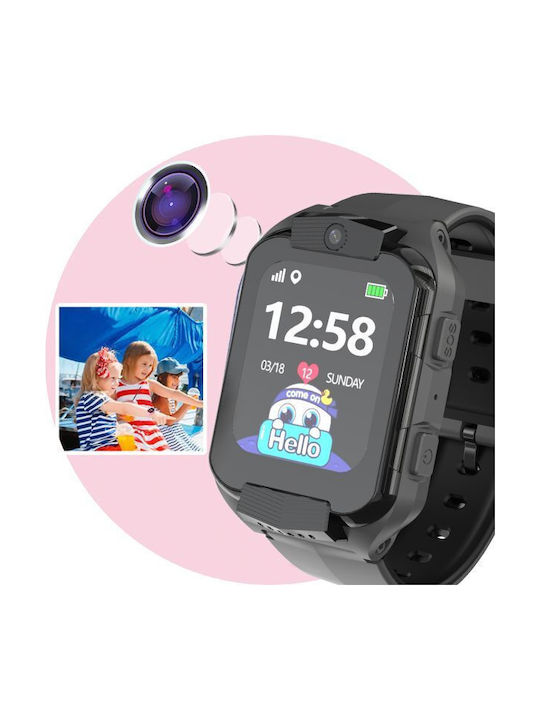 Pacific Kids' Smartwatch 4G with GPS & Camera Orange