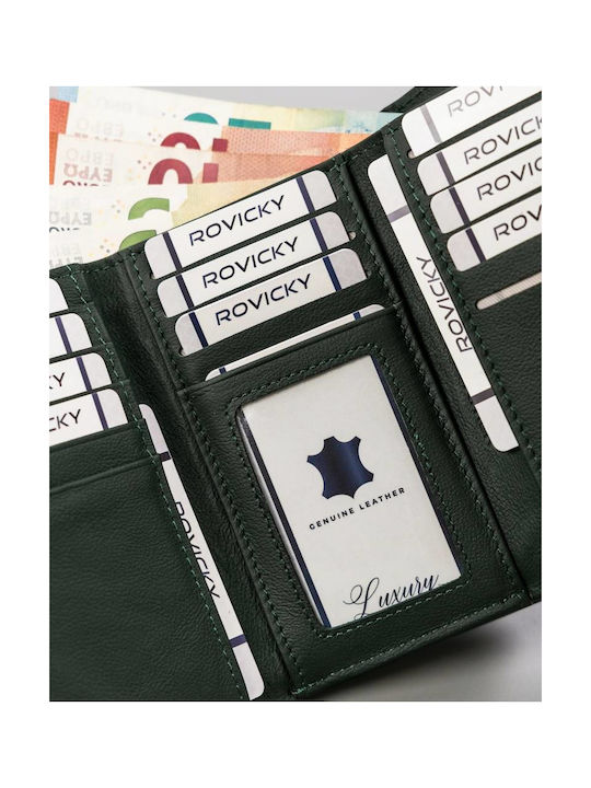 Portofel pentru femei Cards Green