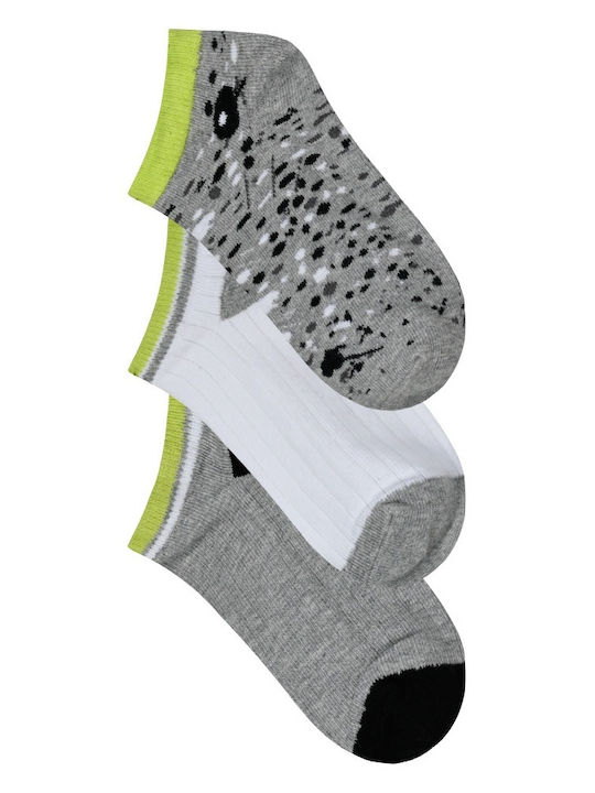 Energiers Kids' Ankle Socks ''''Melange'''' 3 Pairs