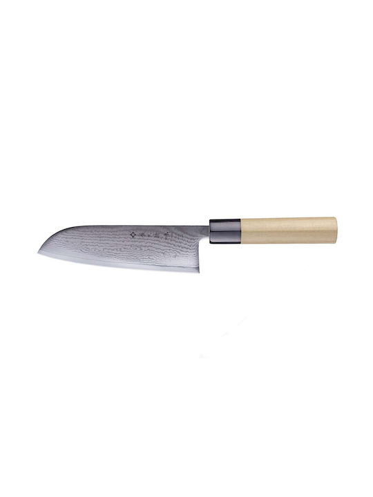 Tojiro Shippu Μαχαίρι Santoku από Δαμασκηνό Ατσάλι 16.5cm