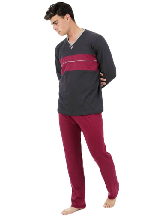 Billy Sabbado Men's Winter Cotton Pajamas Set GRI