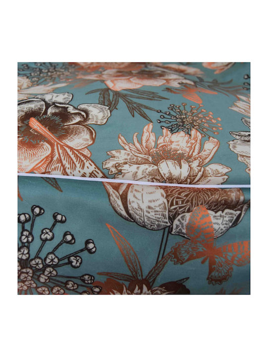 Πουφ Σκαμπό SparrowFlower Βεραμάν 60x60x45cm