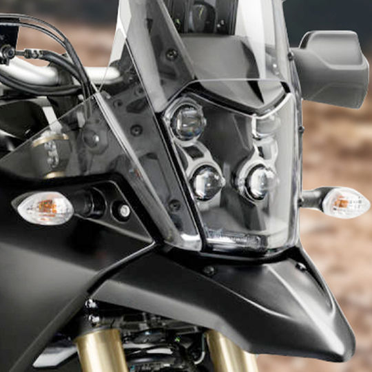 Xunmoto Μπροστά Πλαϊνό Καπάκι Φτερού Μπροστά για Yamaha Tenere 700 Μαύρο