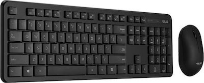 Asus CW100 Fără fir Set tastatură și mouse Greacă