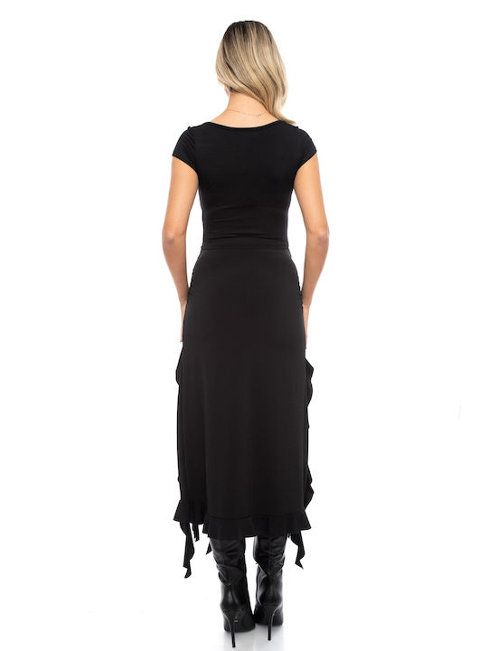 Raffaella Collection Skirt in Black color