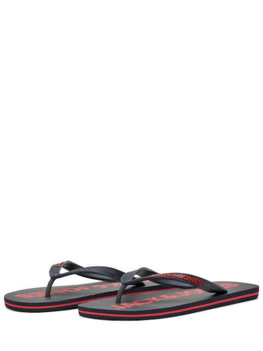 Jack & Jones Herren-Flip-Flops Blau