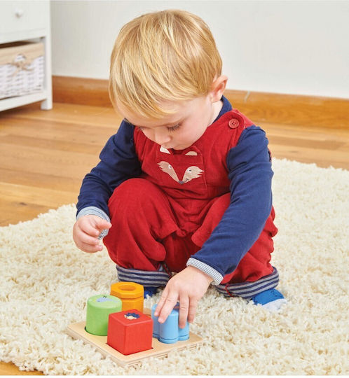 Lemnos Puzzle pentru Copii cu Îmbinări 4buc Kidslife